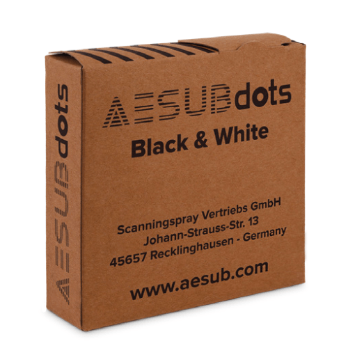 AESUBdots Black & White - 6000 dots
