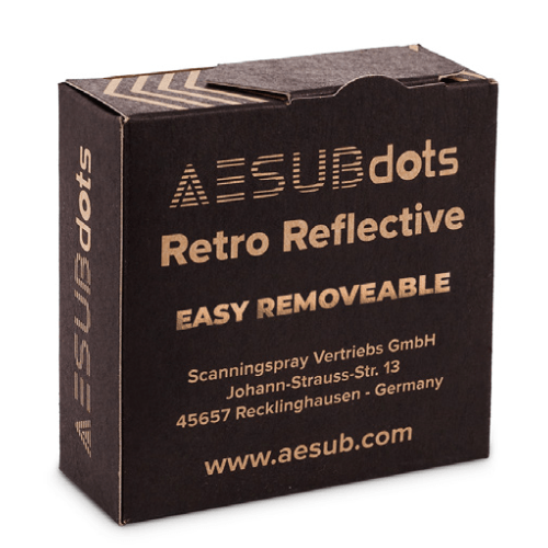 AESUBdots Retro Reflective Easy Removable - 3000 dots