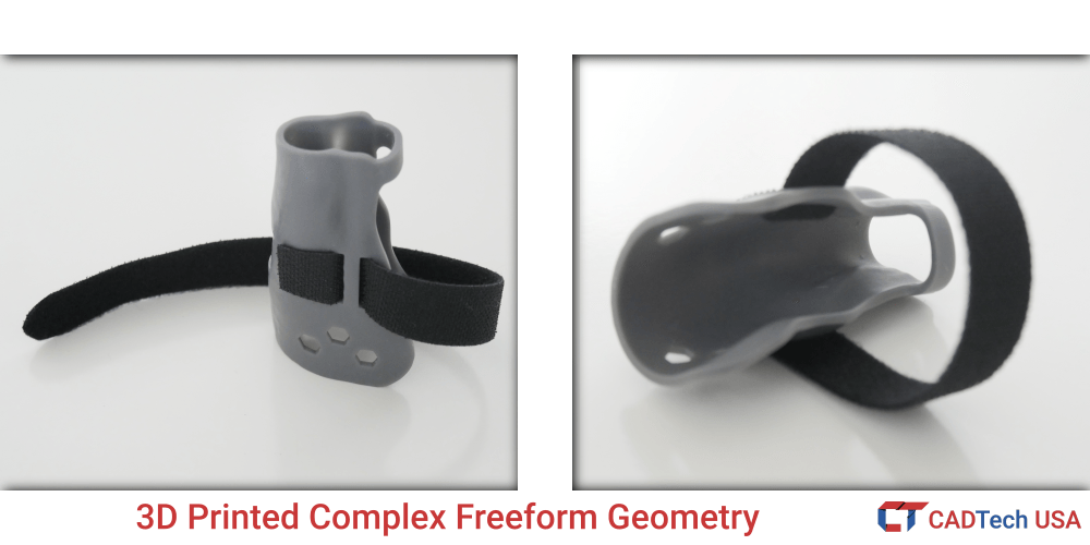 3D print of an orthotic designed using Scan-to-CAD